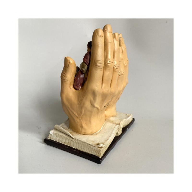 Letztes Abendmahl religiöse Dekoration für Zuhause und Garten, Miniaturskulptur für Innenräume