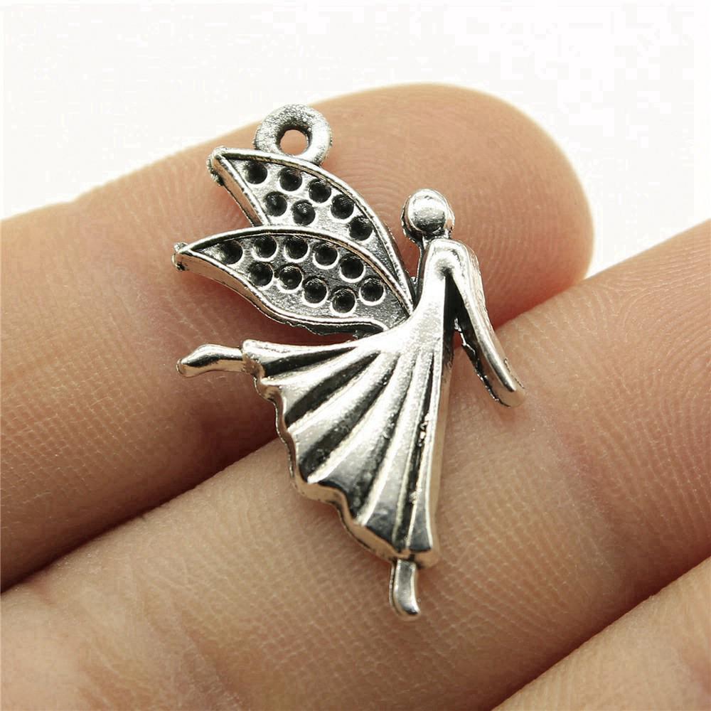 Big Angel Charms Pendant Couple Jewelry Unusual Gifts For