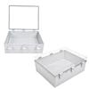 Junction Box Plastic Transparent Buckle Waterproof Dustproof Enclosure Electrical Accessories