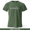 Samurai Sword Sharp Printed Men's T Shirt 100% Cotton Oversized Martial Arts Fashion Graphic Tees for Women Tops Tees Streetwear