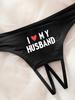 Varsbaby Women's Crotchless Underwear Cut Out Mesh Thong Panties Set Crotchless Panty