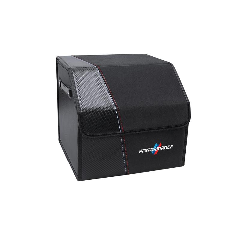 SNLL4 Car Interior Trunk Storage Box Leather Tools Case Anti-scratch High-capacity Bag For BMW M M3 M5 X1 X2 X3 X4 X5 X6 X7 G20 G30 6G