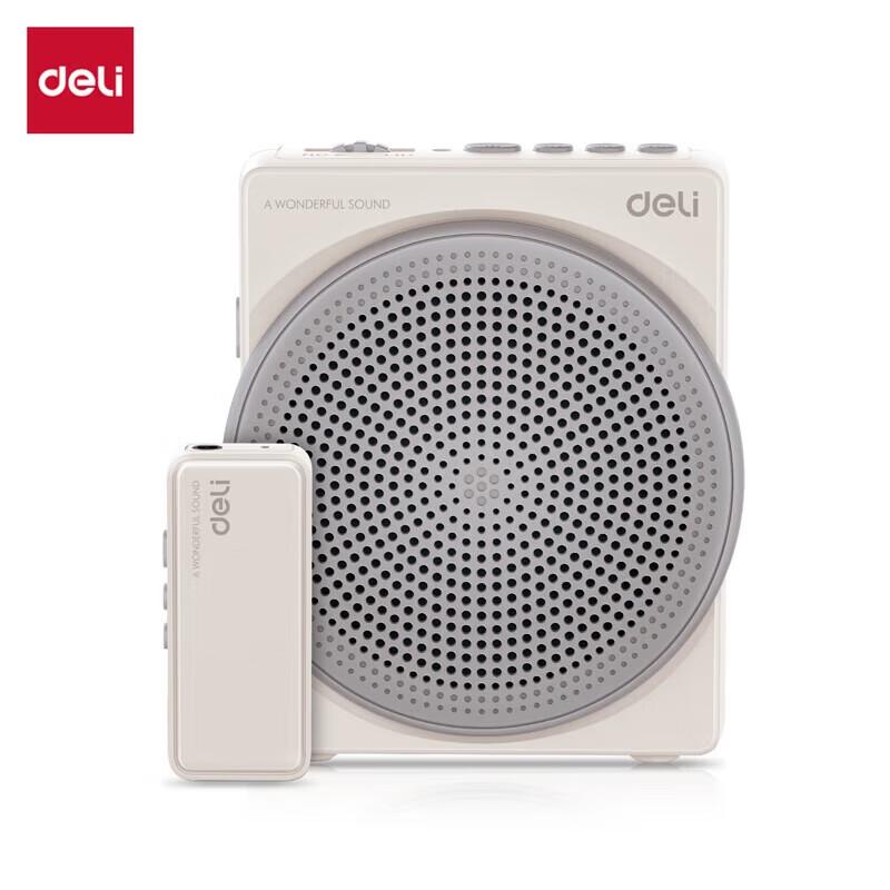 Deli LT911 Wireless Megaphone with Headset Microphone