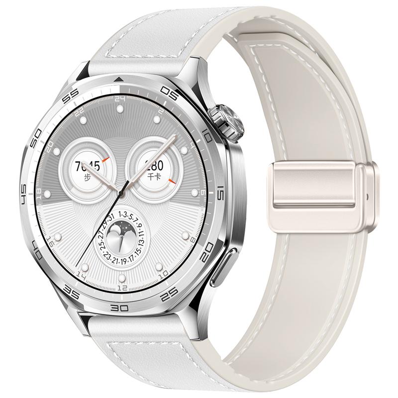 

22 мм 20 мм Кожаный+Силиконовый Ремешок для Huawei Watch GT6/GT5/Pro GT4 3 Pro 46 мм Спортивный Наручный Ремешок для Samsung Galaxy Watch 7 6 5 Ремешок Galaxy 7 6 5 4 40mm