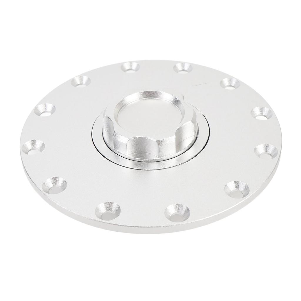 160mm Billet Aluminum   Fuel Cell Gas   With 12 Hole Cell Bung and Gasket for 12 Screw 5.343 In Screw Holes Fuel Cell