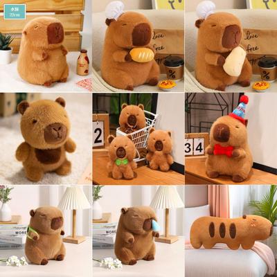Internet Celebrity Hit Capybara Doll Doll Capybara Plush Toy Creative Doll Birthday Gift