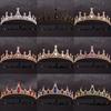 Baroque Crystal Tiaras and Crowns Rhinestone Prom Diadem Headband Crwon Bridal Wedding Hair Accessories Jewelry Crown Tiara Gift