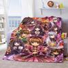 Cardcaptor Sakura Anime Flannel Blanket Soft Cozy Warm Throw Lightweight Blanket for Bed Sofa Home -QJY