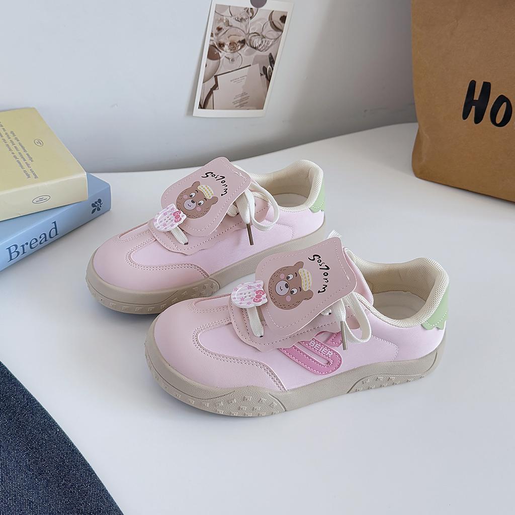 Casual Women's Shoes 2025 Autumn Fashion Cute Breathable Lace Up Flats Lightweight Comfortable Outdoor Non Slip Vulcanized Shoes