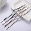Simple Bride Jewelry Color Zircon Jewelry Gypsy Bracelet