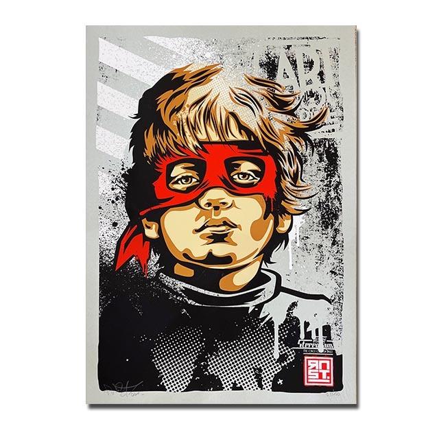 Street Graffiti Poster and Print Famous Artists RNST Works Canvas Painting Masked Cool Girl Boy Wall Art Picture Room Home Decor