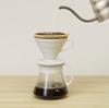 HARIO V60 Ceramic Dripper 02 Set (1-4 Cups), White, Made in Japan, XVDD-3012W