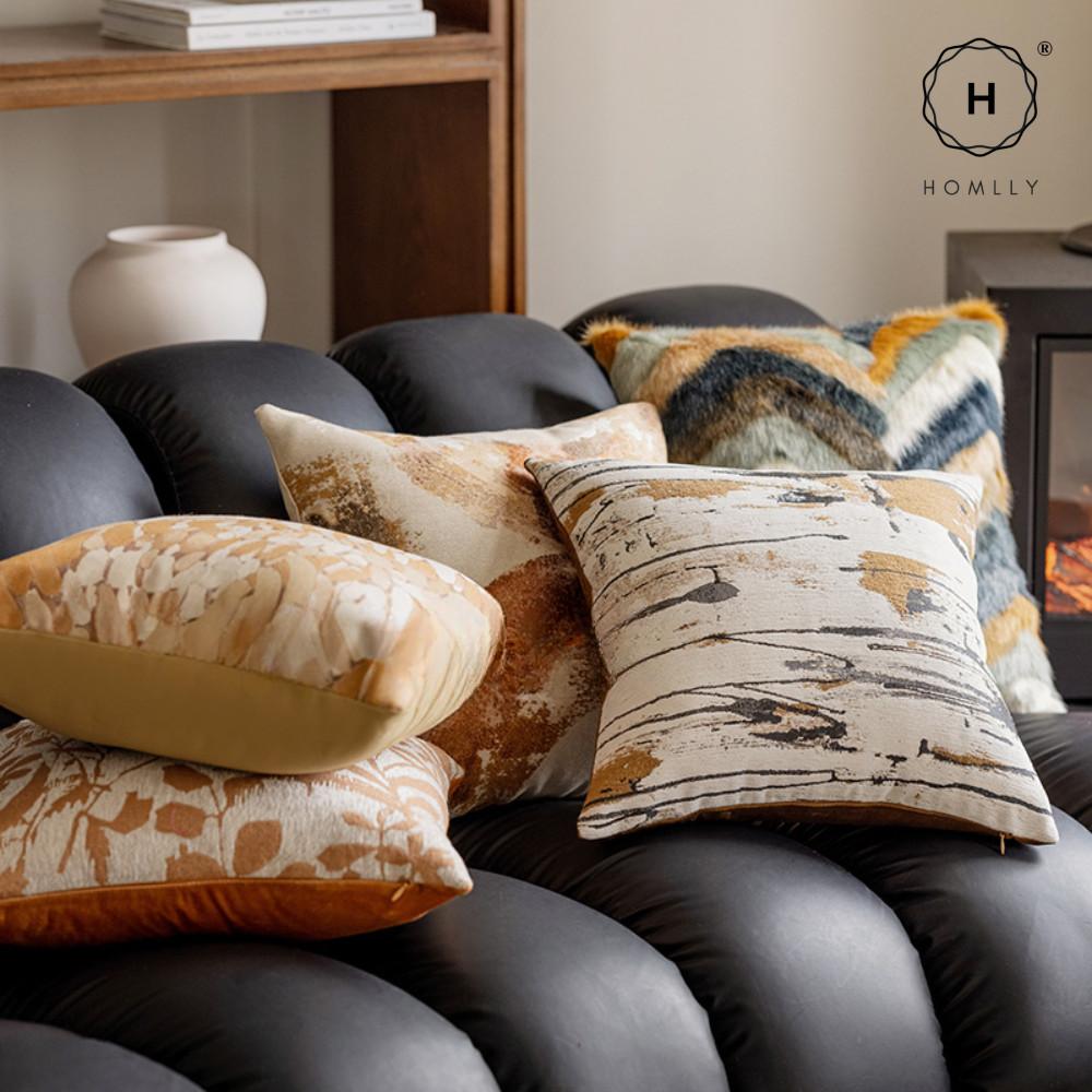 Homlly Hogaa Modern Luxury Pillow Cushion Covers (x2pcs)