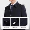 Langdeng Men's Machine Washable Wool Executive Jacket