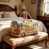 Borsa Tote da Viaggio di Grande Capacità, Leggera, Giornaliera, Multifunzionale, con Chiusura a Zip, Elegante Borsa a Mano per le Vacanze KTB