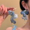 Super Fairy French Retro Shell Tassel Earrings – High-End Exotic Vacation Design