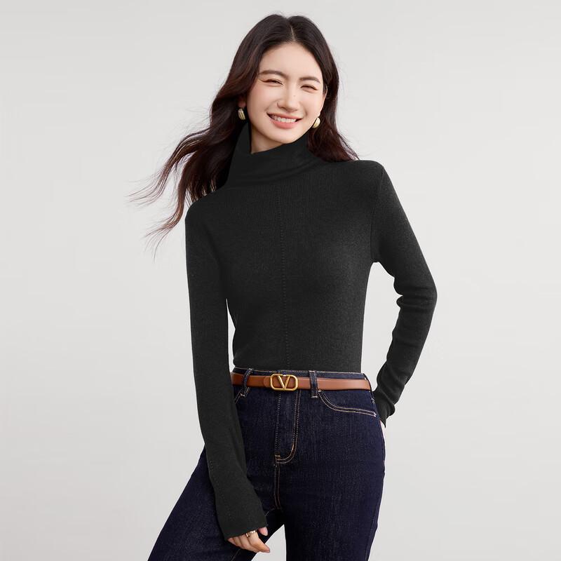 

Women s Soft Knit Cowl Neck Drop Shoulder Sweater One Size