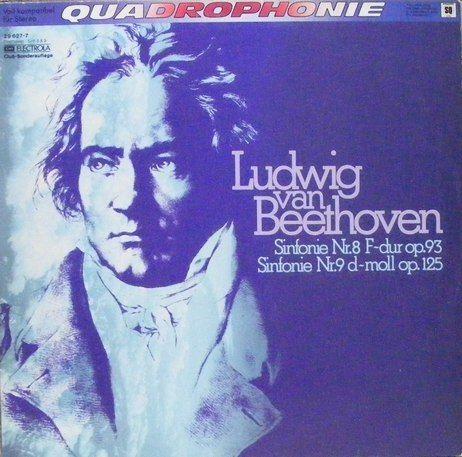 

LP Record LUDWIG VAN BEETHOVEN PHILHARMONIS Sinfonie Nr. 8 Fdur Op. 93 Sinfoni 296277 EMI Electrola 1974 Germany Classical Used