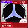 VWFIT1 New C200 E200  For Mercedes Benz Car Front Grill Logo Light 3D LED Badge For Mercedes Benz W447 V-class VITO Emblem Luminous Dec