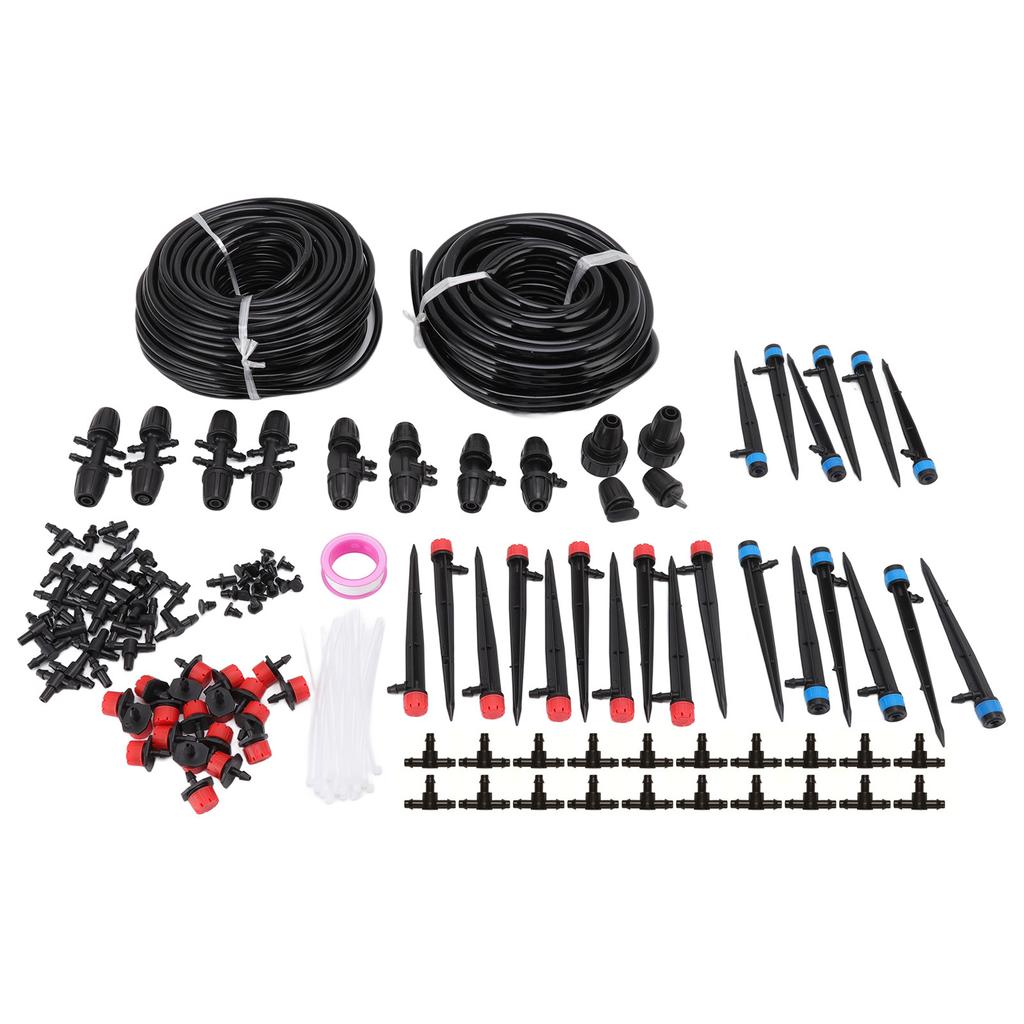 30m 4 7 Garten Automatische Tropfbewässerung Set Mikro Bewässerungskit Pflanze Wassersparsystem für Gewächshaus