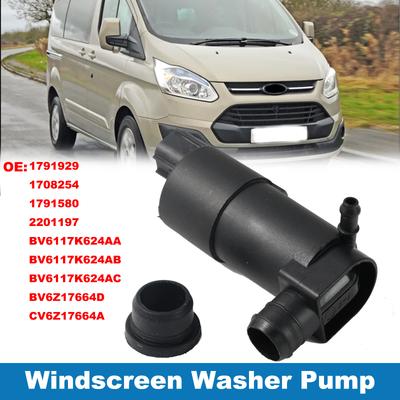 Windschutzscheiben-Waschpumpe Kompatibel für FORD TRANSIT CUSTOM 1.0 2.0D 2.2D 2015 2016 2017 2018 2019 2020-2024 1708254 BV6117K624AA
