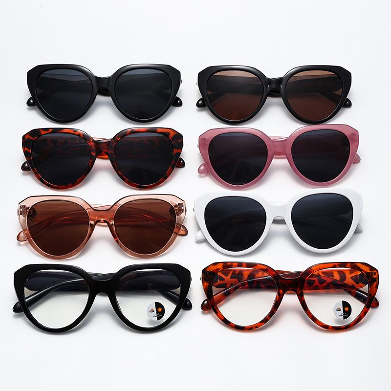 2026 Snake Head Cat Eye Women's Sunglasses: European & American High-End Style with Sun Protection