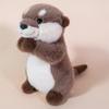 Kawaii Otter Plush Plush Toys Stuffed Appease Baby Animal Capybara Doll Pillow Christmas Birthday Party Gift Room Decoration