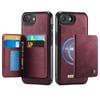 Per iPhone 17e Custodia a Portafoglio Magnetica Staccabile 2-in-1 Porta Carte con Blocco RFID Cavalletto Copertura a Libro in Pelle PU Antiurto