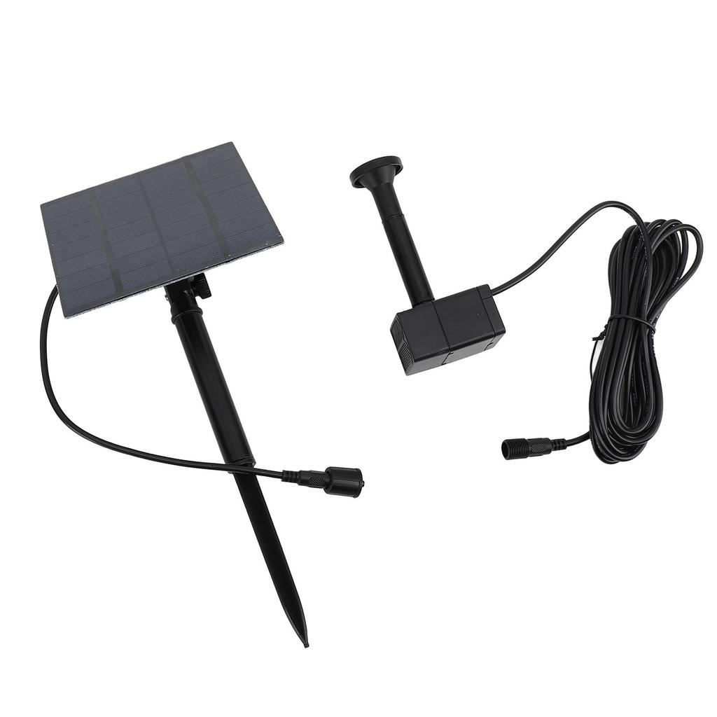 Solar Powered Water Pump Kit Powerful Jet Watering Pond Pump for Bird Bath Garden Backyard Pool Fish Tank