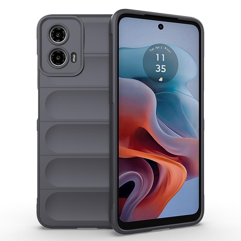 

Для Motorola Moto G32 G62 G73 G54 G84 G34 5G задняя крышка телефона чехол мягкий силиконовый противоударный защитный чехол Funda Coque For MOTO G84 темно серый
