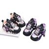 Girls' Waterproof Leather Sports Shoes - 2025 Spring & Autumn Collection - Running & Basketball Sneakers for Medium and Large Children.