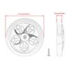 Motorcycle Radiator Grilles Guard Cover for NS125LA RX125 Aluminium Protectors
