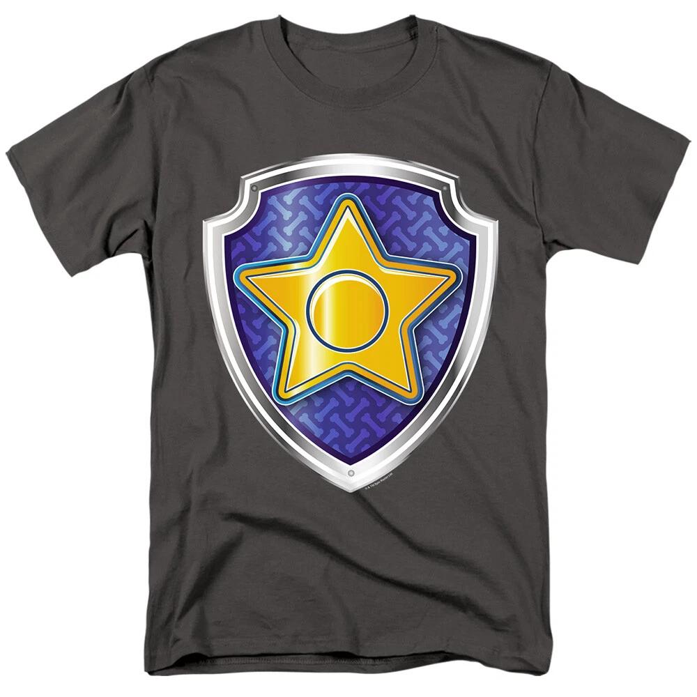 Paw Patrol  Chase Badge  T-Shirt - Regular or Tank - to 5X S