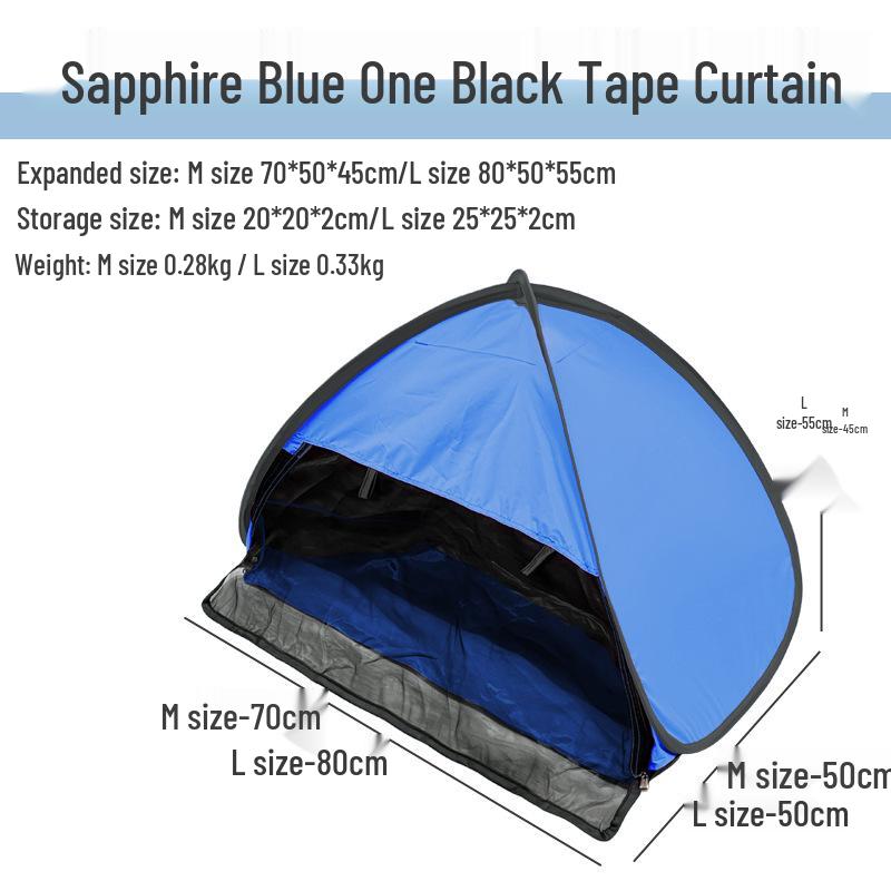 2-Second Quick Open Automatic Beach Sunshade Tent