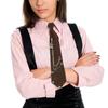Punk Metal Guitar Chain Tie for Music Lovers and Fashion Enthusiasts Adjustable Pre Tied Necktie for Concerts Parties