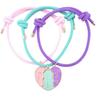 Cross-border New Milan Rope Love Magnetic Splicing Bracelet Simple Fashionable Three-person Best Friend