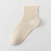 Female Spring and Summer Thin Pure Color Boneless Mesh Breathable Ice Silk Socks