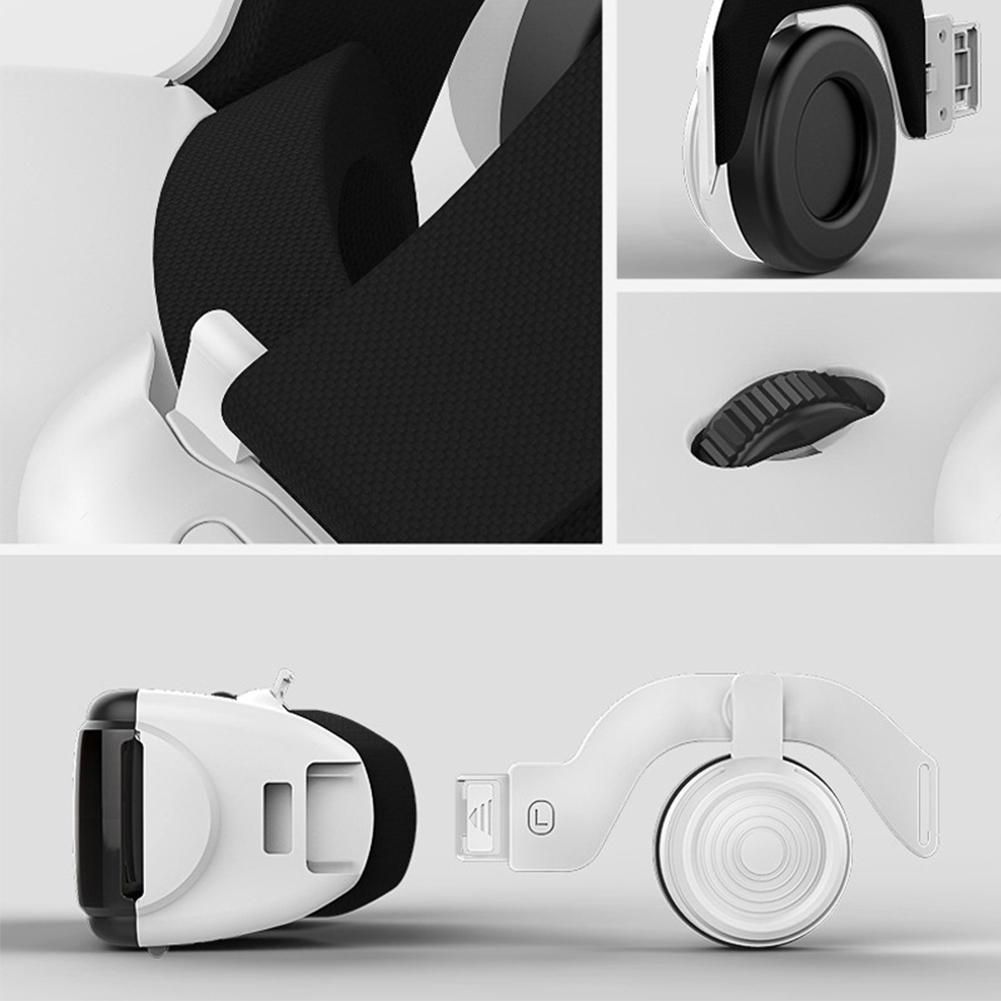 Buy VR Headset with Remote Controller Stereo Headphones Hifi Headset 3D ...