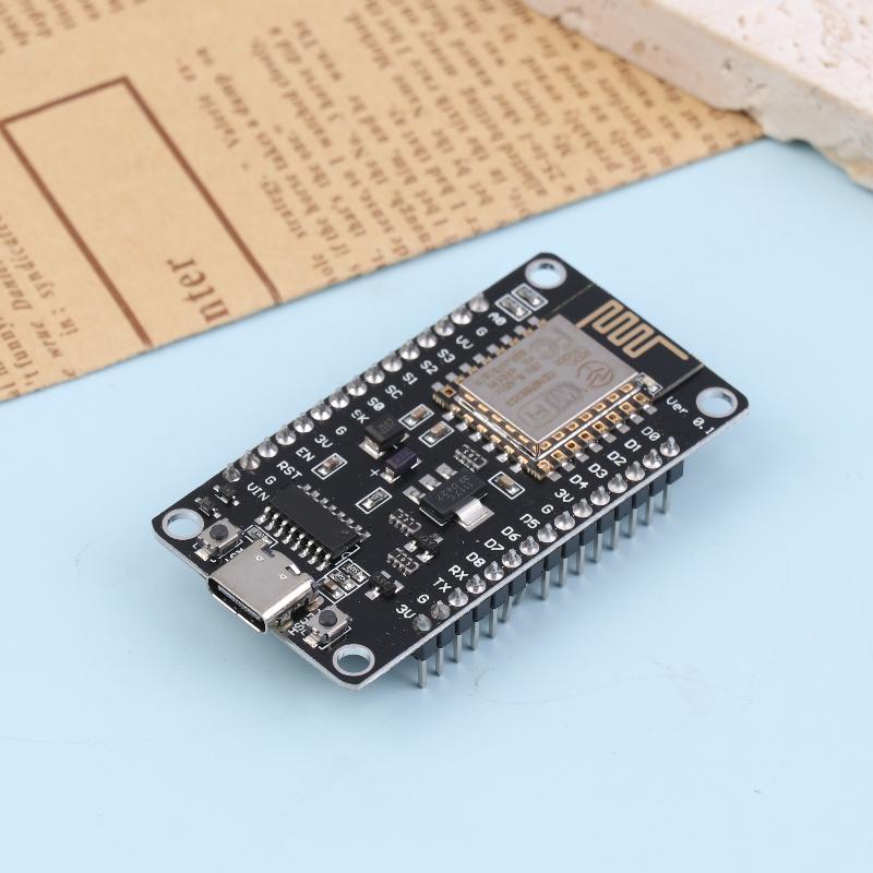 Nodemcu Lua V2.1 Esp8266 Esp-12F Wifi Development Board Micro Usb- Ch340 Blackboard With Flash Button And Rst Button