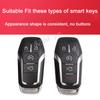 Carbon Fiber Key Cover Case For Ford Fusion Explorer Mustang Edge F150 Mondeo Lincoln Mkc Mkx Mkz