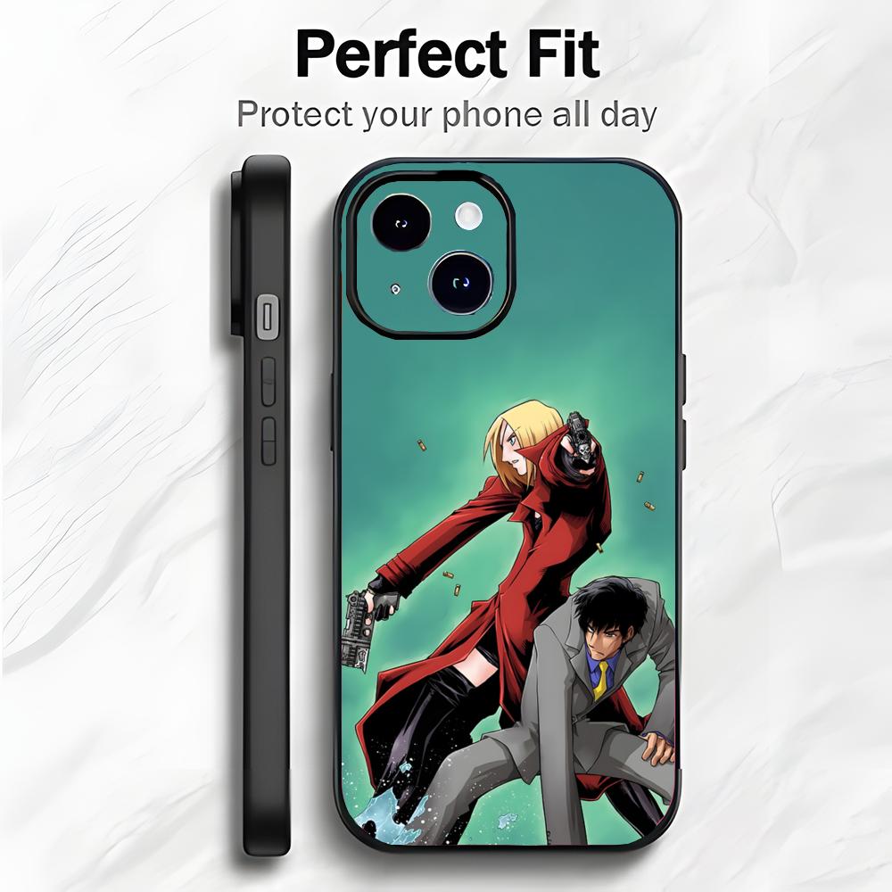 

Cool Japanese Anime B-Blood Blockade Battlefront Phone Case Phone Case Soft Packaging Lightweight For iPhone17 16 15 14 13ProMax iphone12promax