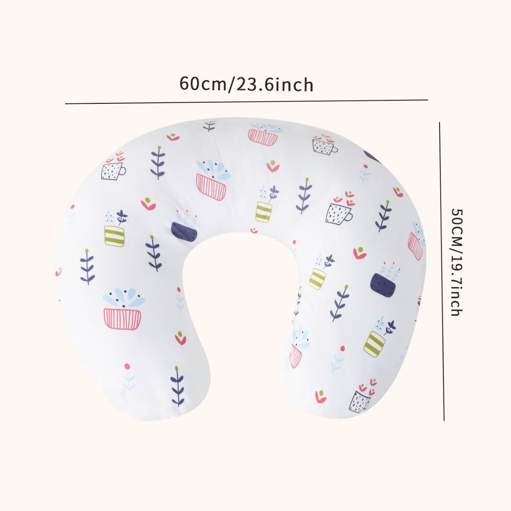 Round Nursing Pillow for Pregnant Women- Multi-functional Baby Feeding Pillow,Anti-Spit-Up Maternity Essential,Ergonomic Support