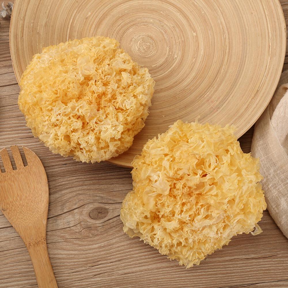 Organic Dried Snow Fungus 500g Premium White Tremella Mushroom for Herbal Tea Health