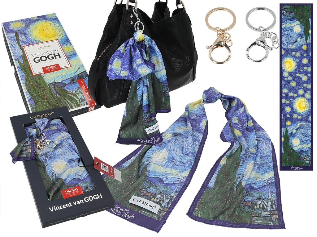 Przywieszka Do Torebki Brelok Van Gogh Gwiaździsta Noc Carmani Dar