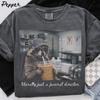 Comfort Colors Funeral Director Shirt, Raccoon Embalmer Graduation Gifts, Mortuary Science Tshirt, Tees, T-Shirt, Unisex, Funny