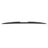 Car Rear Wing 52.76 Inch Rubber Trunk Lid Tailgate Spoiler Wing Three Stage Splicing Universal Fit