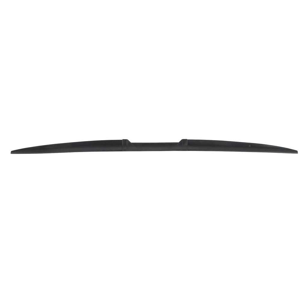 Car Rear Wing 52.76 Inch Rubber Trunk Lid Tailgate Spoiler Wing Three Stage Splicing Universal Fit