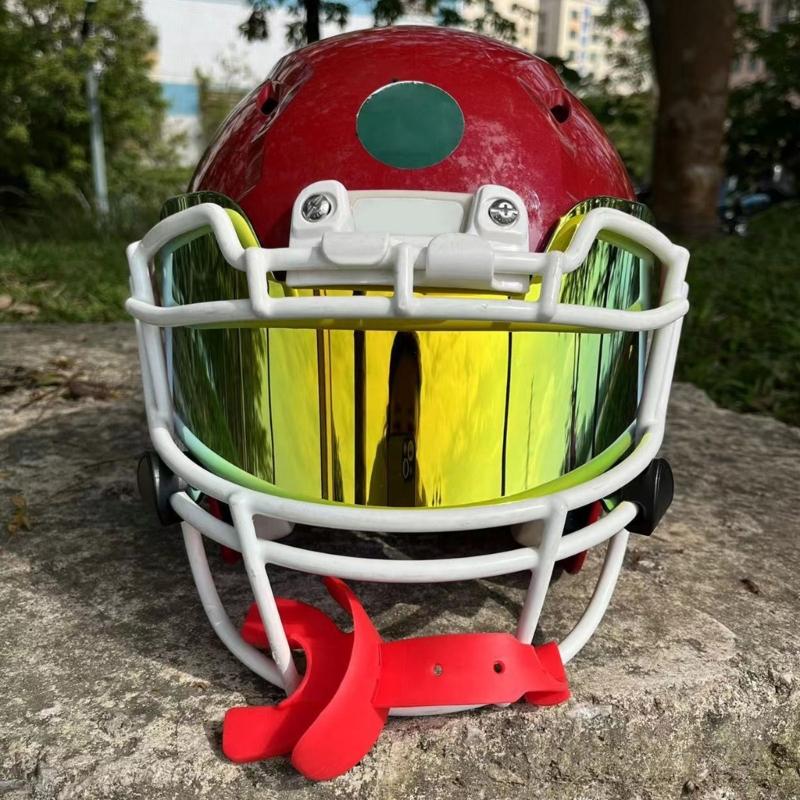 Clear Football Helmets Visors Scratch Resistant Eye Shield For Youth and Adults Youth Football Helmets Visors