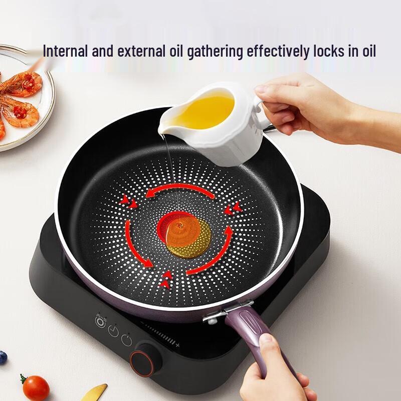 SUPOR Fire Red Dot Non-Stick Frying Pan