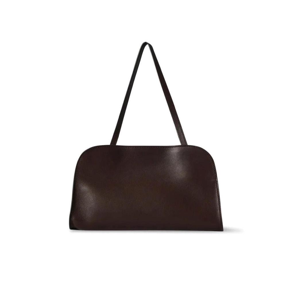The Row Genuine Leather Saddle Bag - Peggy Light Luxury, Versatile Fashion Shoulder & Underarm Bag